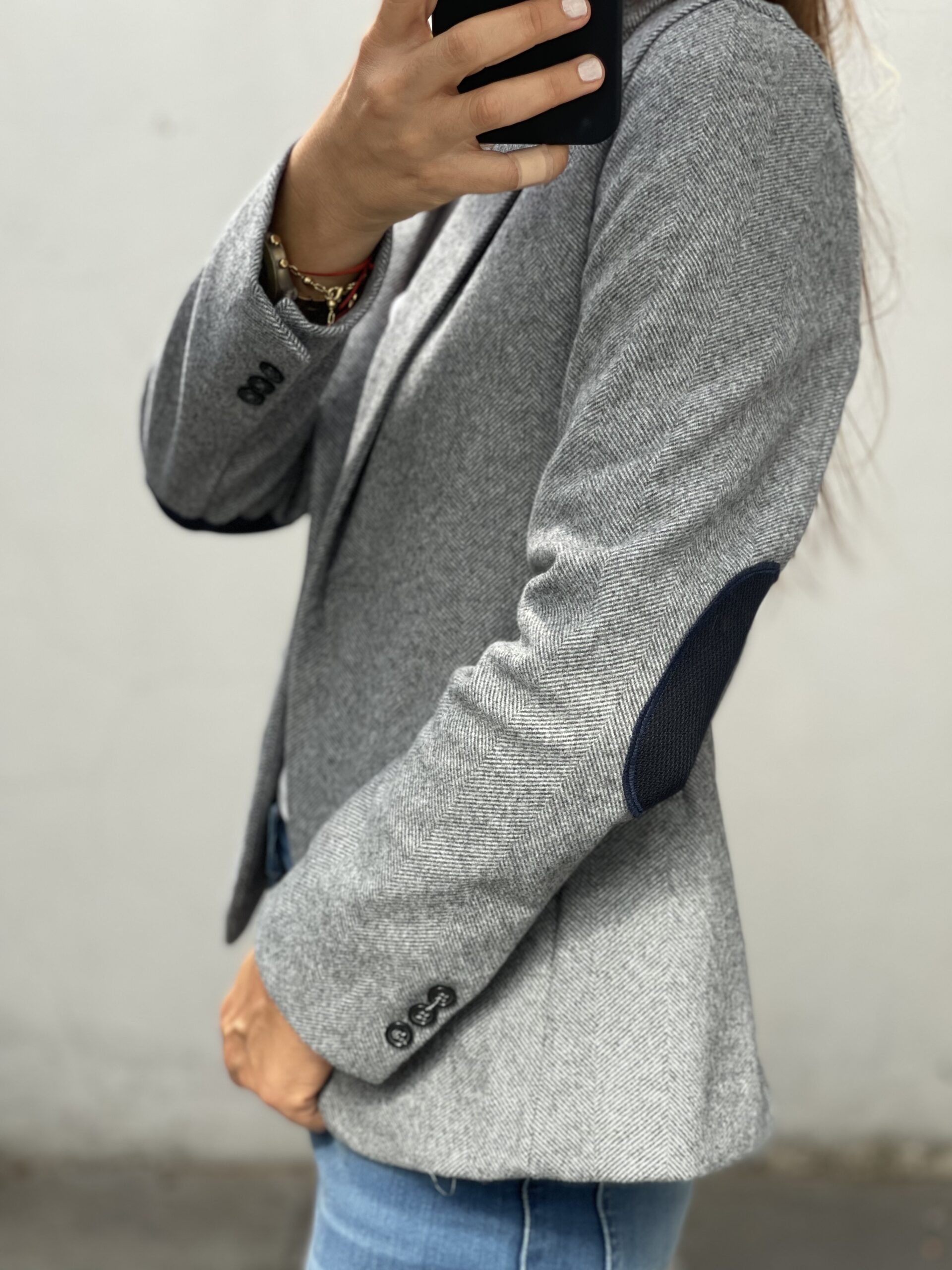Blazer Pitucones en jacquard sastrero - Image 10