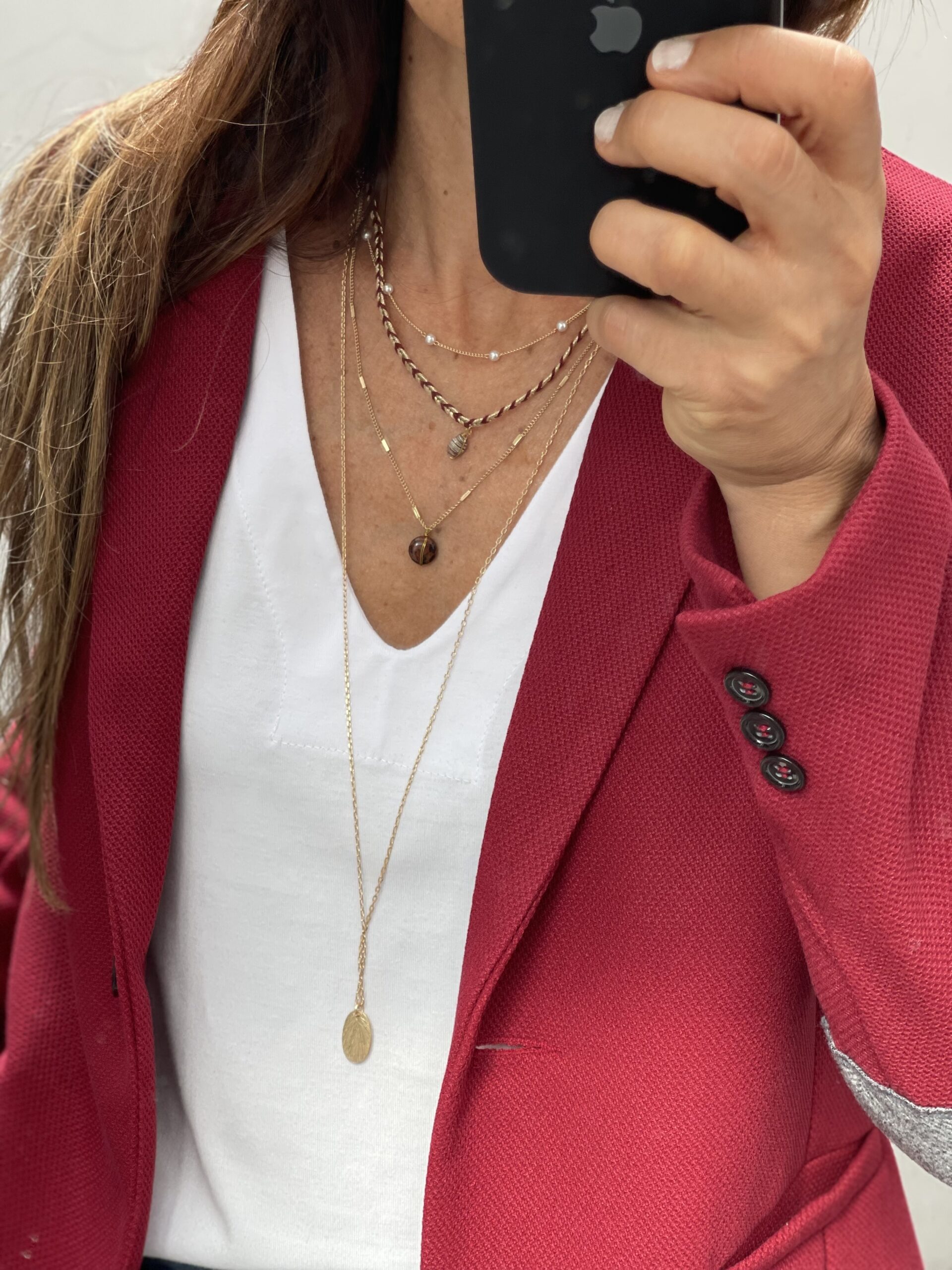 Blazer Pitucones en jacquard sastrero - Image 8