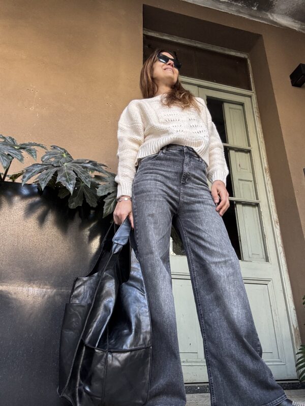 Jean Wide Grey - Image 4