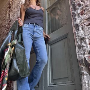 Jean oxford light blue