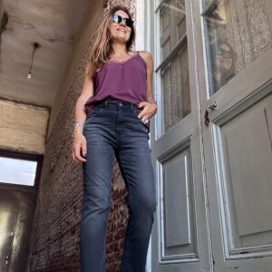 Jean Cropped black