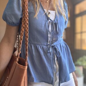 Blusa celeste
